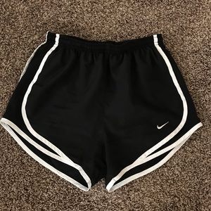 Nike Dri-Fit Black and White Shorts